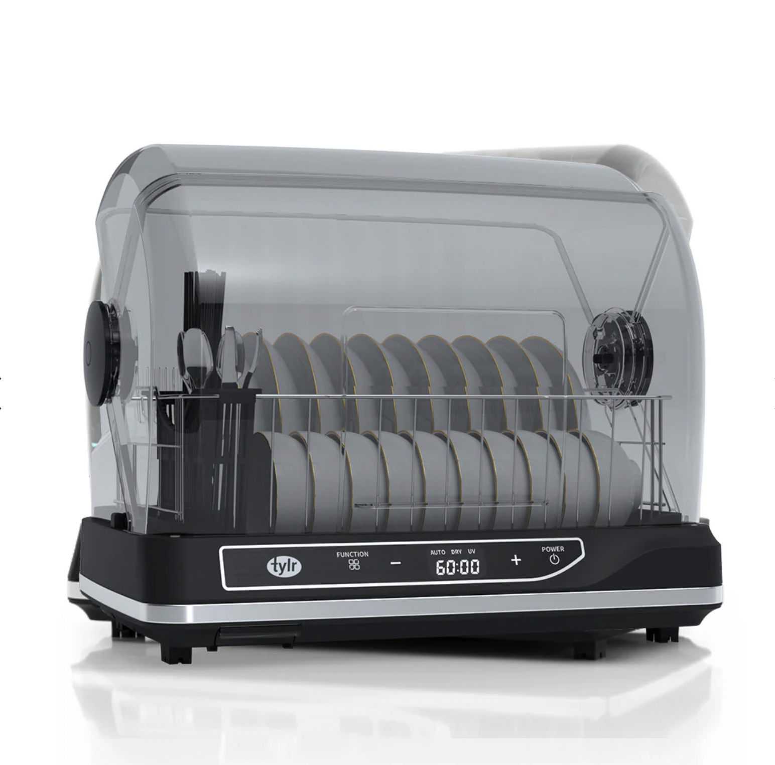 Tylr Hot-Air Dish Dryer with UV Sterilizer 45L Storage